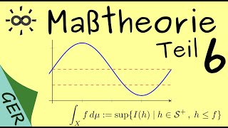 Maßtheorie  Teil 6  LebesgueIntegral [upl. by Lombardy357]