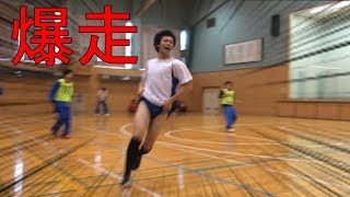 体育祭男子バスケ決勝ニーハイで爆走してみた [upl. by Anerok]