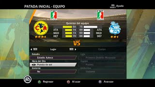 FIFA 11 PS2 Gameplay  Club America vs Puebla [upl. by Baun40]