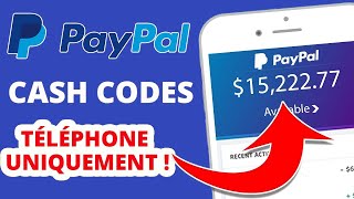 🔥Gagner de lArgent Paypal Gratuit Cash Codes Avec Votre Téléphone   Gagner de lArgent en Ligne [upl. by Nycila]