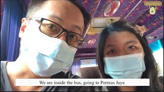 How To Go To AEON Permas Jaya by Bus From JB Sentral Watch Our Journey from Woodlands [upl. by Nikolaus]