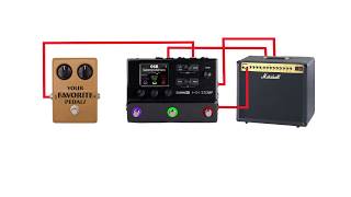 Line 6 Tips HX Stomp New Cabling Method [upl. by Wildermuth548]