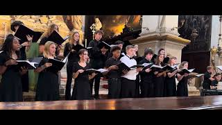 Archbishop Spalding choir at The Chiesa di San Moise in Venice Italy [upl. by Kcirtap]