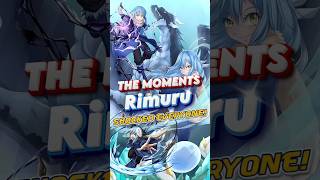 Tensura 5 TIMES RIMURU BROKE ALL EXPECTATIONS rimuru tensura [upl. by Alehtse]