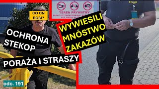 Ochrona STEKOP straszy w Białymstoku  Ubojnia ma mnóstwo zakazów  Szczupak i żołędzie w PERN 191 [upl. by Ynobe]