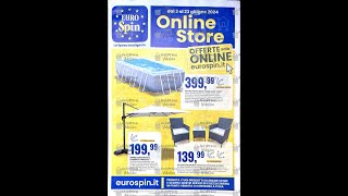 Volantino Eurospin Online Store dal 3 al 23 giugno 2024 in anteprima [upl. by Wattenberg520]