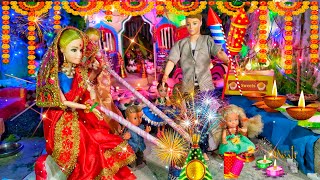 Barbie Routine in Indian Villagegudiya wala Epi230Barbie barbiebarbie ki kahani [upl. by Corrie]