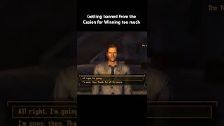 I got banned from a casino fallout falloutNewVegas [upl. by Narhem]