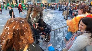 Scary carnival Germany 2023  Fasching Umzug Stuttgart [upl. by Akayas]