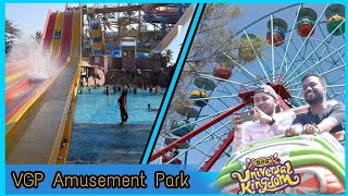 VGP Amusement park  Universal Kingdom  Chennai Amusement park  MCT Suhail [upl. by Enyrhtac693]