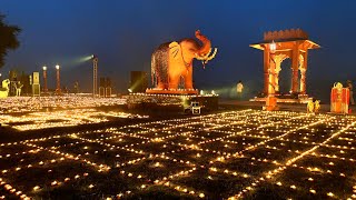 Delhi Deepotsav 2024 Vasudev Ghat [upl. by Frear958]