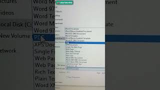 Docx को PDF में कैसे Convert करें   How To Convert Docx To PDF  Convert To PDF [upl. by Yerxa]