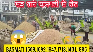 ਚੜ ਗਏ 1718 ਦੇ ਰੇਟ basmati rate 1718 1401 1885 1847 1509 1692 price today tmb info basmati rice [upl. by Aymahs663]