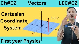 Cartesian Coordinate System  Class 11physics  Lecture No 02  for all boards [upl. by Lise]