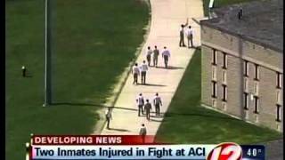 Cranston two inmates hurt in fight at ACI [upl. by Graf482]