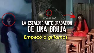 La escalofriante grabación de la bruja  Empezó a gritarles en medio del bosque [upl. by Ad]