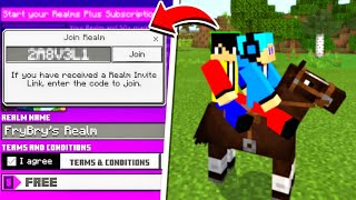 BEST Realm SMP For Minecraft Bedrock Edition 2023  Realm Code [upl. by Erehpotsirhc]