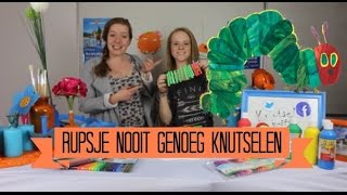 Je eigen rupsje nooitgenoeg knutselen DIY  Knutseljuffen [upl. by Stent]