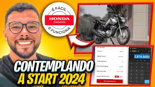 CONSORCIO HONDA CONTEMPLADO A CG 160 START 2024 [upl. by Siesser722]