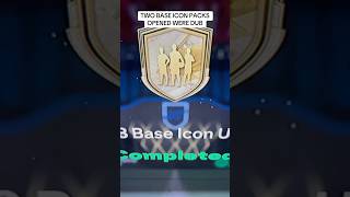 TWO BASE ICON PACKS WERE A DUB fyp fifa fifapacks iconpack shorts centurions ea fut fc25 [upl. by Coleman]