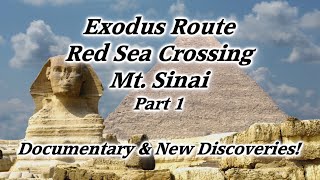 Part 1 Moses Exodus Route Red Sea Crossing Mt Sinai 10 Commandments Israel Midian Arabia [upl. by Bortz]