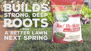 How to Apply Scotts® Turf Builder® Winterguard® Lawn Food to Feed Your Lawn [upl. by Niobe540]