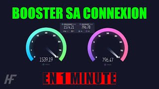 🚀Comment Améliorer sa Connexion Internet sur PC en 1MIN [upl. by Marcela]