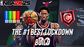 THE 1 MOST FEARED LOCKDOWN BUILD IN NBA 2K25 BEST ALL AROUND LOCKDOWN BUILD [upl. by Aziaf]