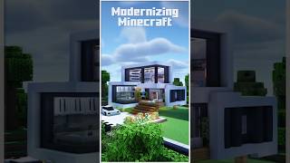 BUILD THIS EPIC MODERN HOUSE IN YOUR WOLD minecraftmodernhomes minecraftguide [upl. by Aneba]