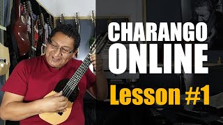 Charango Online  Lesson 1 [upl. by Rani]