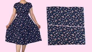 💃 Super Stylish amp Easy NoPattern Dresses  Cut and Sew Trendy Dress Ideas 🧵 [upl. by Adyl]