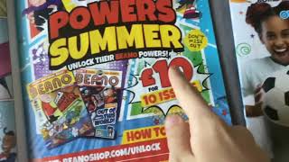 Unboxing Video 4 Beano Comic  Kids Activity Book4Fun And RETURN [upl. by Eilama]