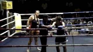 Laura Tiger Muay Thai KOs Nongkarn  Patong Stadium [upl. by Grand]