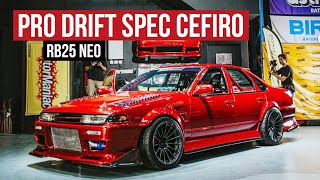 This A31 Cefiro Drift Car in Kuala Lumpur Makes Me Want a 4Door Drift Car [upl. by Ardried150]