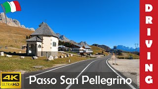 Driving in Italy 14 San Pellegrino Pass  4K 60fps [upl. by Crotty]