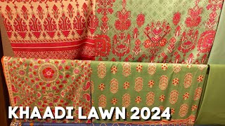 Khaadi Spring Summer Unstitched Collection 2024  The Print Story  Khaadi Lawn 2024 [upl. by Sosthena]