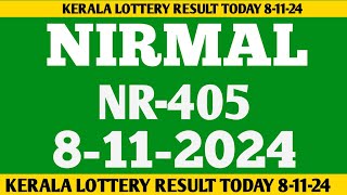 kerala nirmal nr405 lottery result today 81024 lottery [upl. by Annice805]