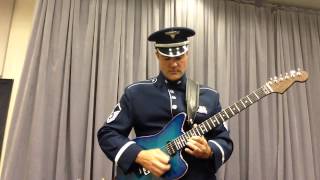 StarSpangled Banner United States Air Force national anthem America guitar solo Veterans Day [upl. by Nino]