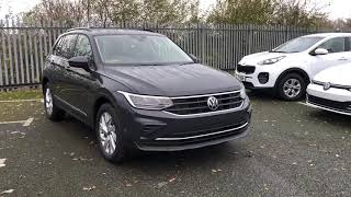 Volkswagen Tiguan 15TSI Life Urano Grey New Car  Wrexham Volkswagen [upl. by Downing]