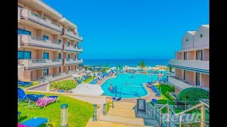 Galini Sea View Hotel  Family Hotel  Holiday in Chania Crete Greece  Detur [upl. by Arrej]