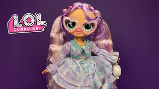 LOL SURPRISE OMG DOLL PEARLA UNBOXING 💜🎀🐚🩵♡ ttoys ♡ [upl. by Hardunn]