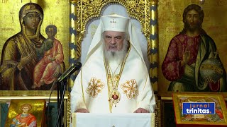 Patriarhul României „Bogatul pierde mântuirea pentru că a fost nemilostiv față de săracul Lazăr” [upl. by Ille]