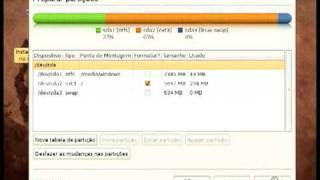 Como Instalar o Ubuntu Linux 2009 [upl. by Ahearn804]