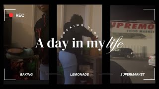 Cooking Vlog Make Brownies  Lemonade with me [upl. by Penman]