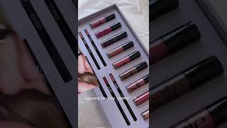 All shades of Saie’s lippies🍬🍭 saiebeautylipgloss lipoil unboxing beauty makeup cleanbeauty [upl. by Cesare272]