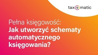 Pełna księgowość Jak utworzyć schematy automatycznego księgowania [upl. by Lars942]