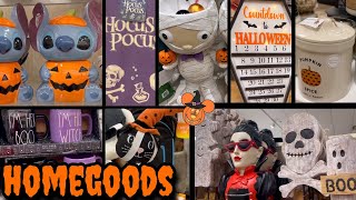 HOMEGOODS Halloween JACKPOT Shop With Me 🔥🛒👻Viral Finds Rae Dunn Disney Stitch halloween Decor [upl. by Vasili]