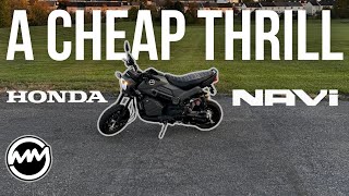 I Got A Honda NAVI And Its Broken  My First Moto [upl. by Cece325]