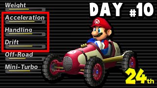 24PLAYER Mario Kart 200cc KNOCKOUT DAY 10 [upl. by Airdnassac320]