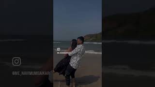 Lamhe ye phir na ane 🧿🥰❣️couplegoals travelvlog roadtrip roadvlogs ratnagiri beach beaches [upl. by Hausmann134]